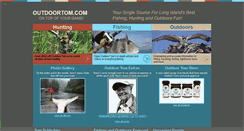 Desktop Screenshot of outdoortom.com